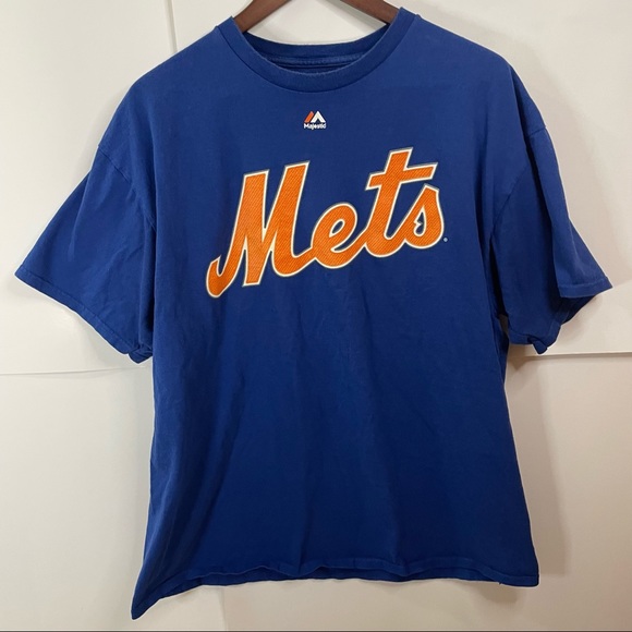 Majestic Tee Shirt Noah Syndergaard Thor #34 New York Mets Size XL - Picture 1 of 10